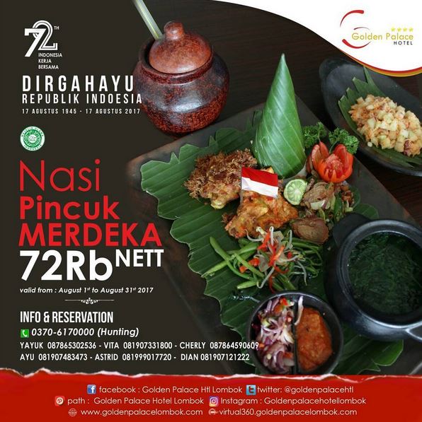 nasi pincuk merdeka